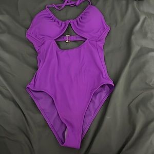 purple target one piece NWT